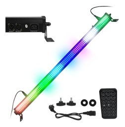 Lampa studyjna LIGHT4ME WASH BAR 240/8 IR SMD listwa oświetleniowa 240x1,5W RGB SMD5050 LED
