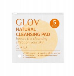 Glov Natural Cleansing Pads celulozowe płatki do oczyszczania twarzy 5szt