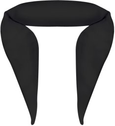 Glov Pillow Rollers wałki do kręcenia włosów na zimno Black 4szt