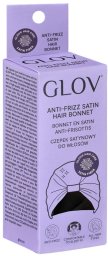 Glov Glov Czepek satynowy chroniący kręcone i stylizowane włosy przed tarciem i puszeniem Black