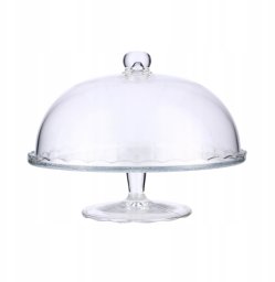 Lumarko PATERA ZE SZKLANĄ POKRYWĄ FI 29 cm WYS.21 cm *8041