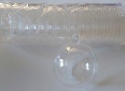 Dekoracja świąteczna EMKL Kula transparentna 6cm 10szt