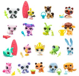 Figurka Basic Fun Littlest Pet Shop z akcesoriami mix 1 szt. (LPS00520)