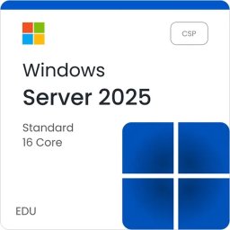 Microsoft Windows Server 2025 Standard - 16 Core License Pack komercyjne (DG7GMGF0PWHC:0003 komercyjne)