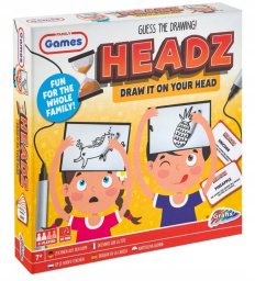 LeanToys Gra HEADZ Narysuj na głowie