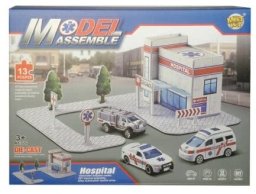 Swede Szpital DIY do samodzielnego złożenia z autkiem