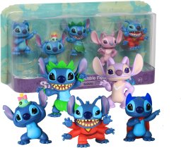 Figurka Just Play Disney Stitch Collectible Figure Box with 5 Figures, Toy Figure