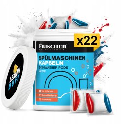 Frischer Kapsułki do zmywarki 3in1 świeższy 22szt.