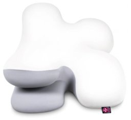 Connect IT Poduszka Anatomiczna Virgo, Biało-Szara