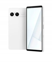 Smartfon Sony Xperia 10 VII - 6,1" 19,5:9 OLED z 120 Hz, 5.000 mAh bateria, 3,5mm Audio, Android 15, IP65/68, Dual SIM hybrid, biały (XQFE54EUKCW.GC)