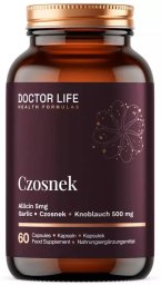 Doctor Life DOCTOR LIFE_Czosnek Allicin 5mg suplement diety 60 kapsułek