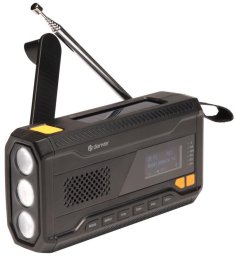 Radio Denver DAB+/FM Solar Crank Radio z akumulatorem SCD-2033