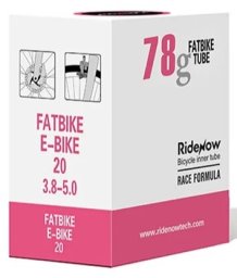 RideNow Dętka TPU LIGHT FatBike 20x3.8-5.0 78g AV 45mm
