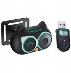 Bezprzewodowy adapter samochodowy Ottocast CarPlay z nianią samochodową (Cabin Care)