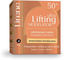 Lirene Ujędrniający krem na noc korygujący zmarszczki 50ml