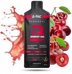 SIS SCIENCE IN SPORT AronPharma_B-PAC Energy Gel żel energetyczny z kofeiną Cherry 60ml