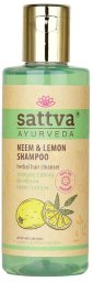 Sattva Szampon do włosów neem & cytryna 210ml