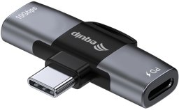 Adapter USB Equip USB-C - USB-C x2 Szary (133479)