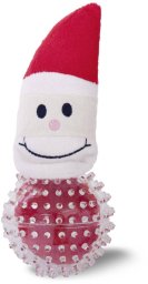 Cooper & Pals Hilton X-Mas maskotka w piłce zabawka świąteczny dla psa Mikołaj duży