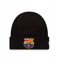 New Era Core Cuff Beanie FC Barcelona Hat 60846904 Czarny One size