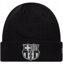 New Era Core Cuff Beanie FC Barcelona Reflective Hat 60846910 Czarny One size