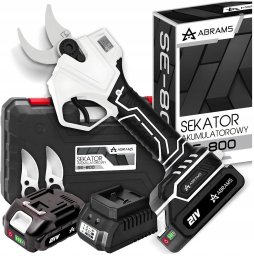 SEKATOR AKUMULATOROWY NOŻYCE DO GAŁĘZI ŻYWOPŁOTU ELEKTRYCZNY OGRODOWY 2 AKU