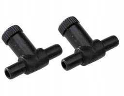 Zaworek regulacyjny, do węża 4/6mm, 2 szt