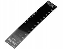 Termometr LCD, do akwarium, naklejany