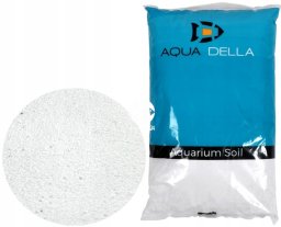 AQUA DELLA Sand Snow White, piasek, do akwarium, biały, 1 mm, 8 kg
