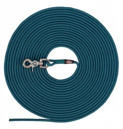 Trixie Smycz treningowa, dla psa, linka, okrągła, petrol, S–M: 20 m/o 6 mm