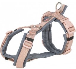 Trixie Premium trekking szelki dla psa różowy/grafitowy S–M: 44–53 cm/20 mm
