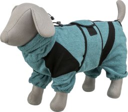Trixie Szlafrok dla psa, tkanina frotte, petrol, M: 46 cm, na rzepy