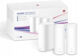 Zestaw HUAWEI Router WiFi Mesh 3 Wi-Fi 6 AX3000 3000 Mb/s 3sztuki