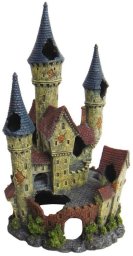 Lucart Dekoracja akwarystyczna zamek z wieżyczkami 12cm