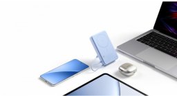 Powerbank Xiaomi Magnetic Power Bank 10000 with Built-in Stand Purple