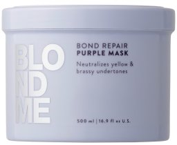 Schwarzkopf Professional BlondMe Bond Repair Purple Mask fioletowa maska neutralizująca 500ml