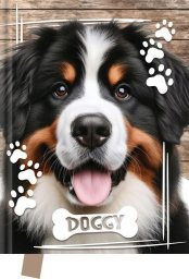 Pamiętnik Doggy 14x18cm 80 kartek