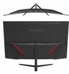 Monitor 24" AIWA 1920x1080 | 100Hz | HDMI | LED VA | bezramkowy zakrzywiony