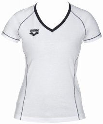 Arena KOSZULKA WOMEN'S TL S/S TEE WHITE 1D336/10 XS