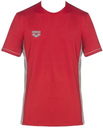 Arena KOSZULKA T-SHIRT TECHNICZNY UNISEX TL TECH S/S TEE RED 1D344/40 XXL