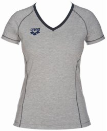 Arena KOSZULKA DAMSKA TL S/S TEE 1D33652 szary rozmiar XS/36