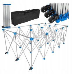 Lenovo Stolik glazurniczy składany do dużych płytek 230x118x85cm 1000kg (1)