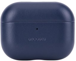 Decoded Leather Case - skórzane etui ochronne do AirPods Pro 3 (navy) (D26APP3C2NY)