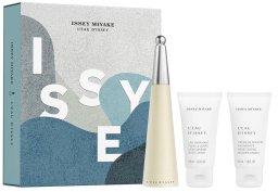 SET ISSEY MIYAKE L'Eau d'Issey EDT spray 50ml + BODY LOTION 50ml + SHOWER CREAM 50ml