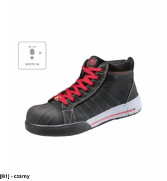 MALFINI Bickz 733 W - ADLER - Buty do kostki unisex, kompozytowy podnosek, kompozytowa wkładka, antystatyczne, ESD, nie zawiera metalu, Tunnel system, odporne na wysokie temperatury 44