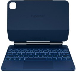 Etui Typecase Edge z klawiaturą do iPad  Air 11" 2024/2025 błękitny pacyfik
