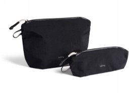 Cometic Bellroy Lite Pouch Duo - set of two travel organizers (18 cm x 27 cm x 1,5 cm oraz 8 cm x 23 cm x 6 cm) (black)