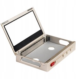 FiiO SK-M21C Retro Case - titanium gold - Dedykowane etui dla odtwarzacza M21