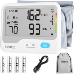Ciśnieniomierz Duronic BPM125 Ciśnieniomierz naramienny elektroniczny certyfikowany medycznie | pomiar ciśnienia krwi | automaryczny monitor ciśnienia