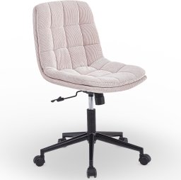 Krzesło biurowe Songmics Comfi Różowe